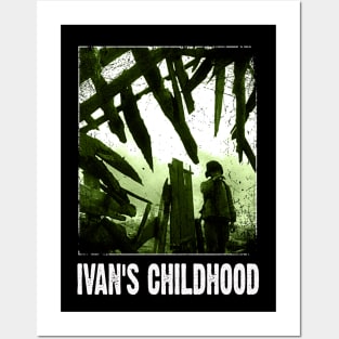 Ivans Childhood The Haunting War Drama Tee Posters and Art
